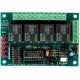 RS-232 4-Channel Relay Controller Board with General Purpose SPDT Relays